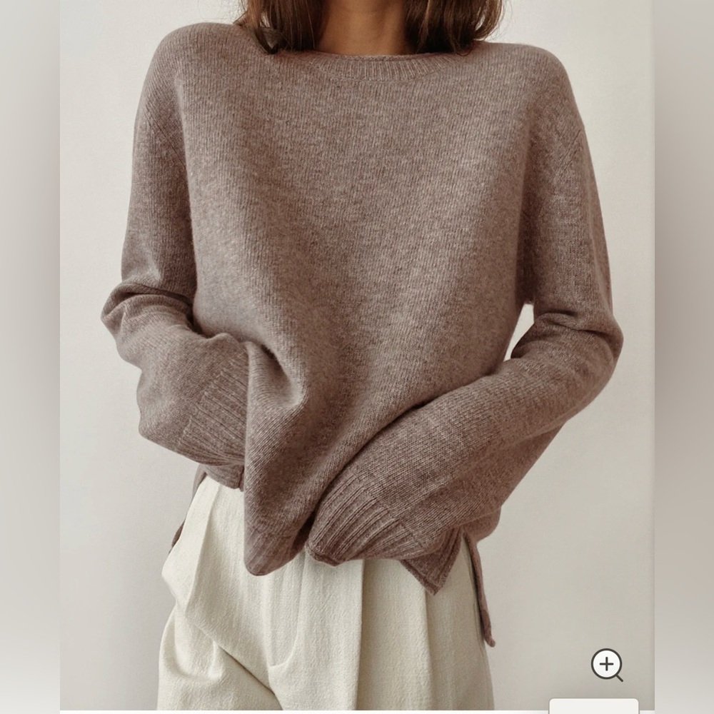 Jenni Kayne Taupe Everyday Sweater